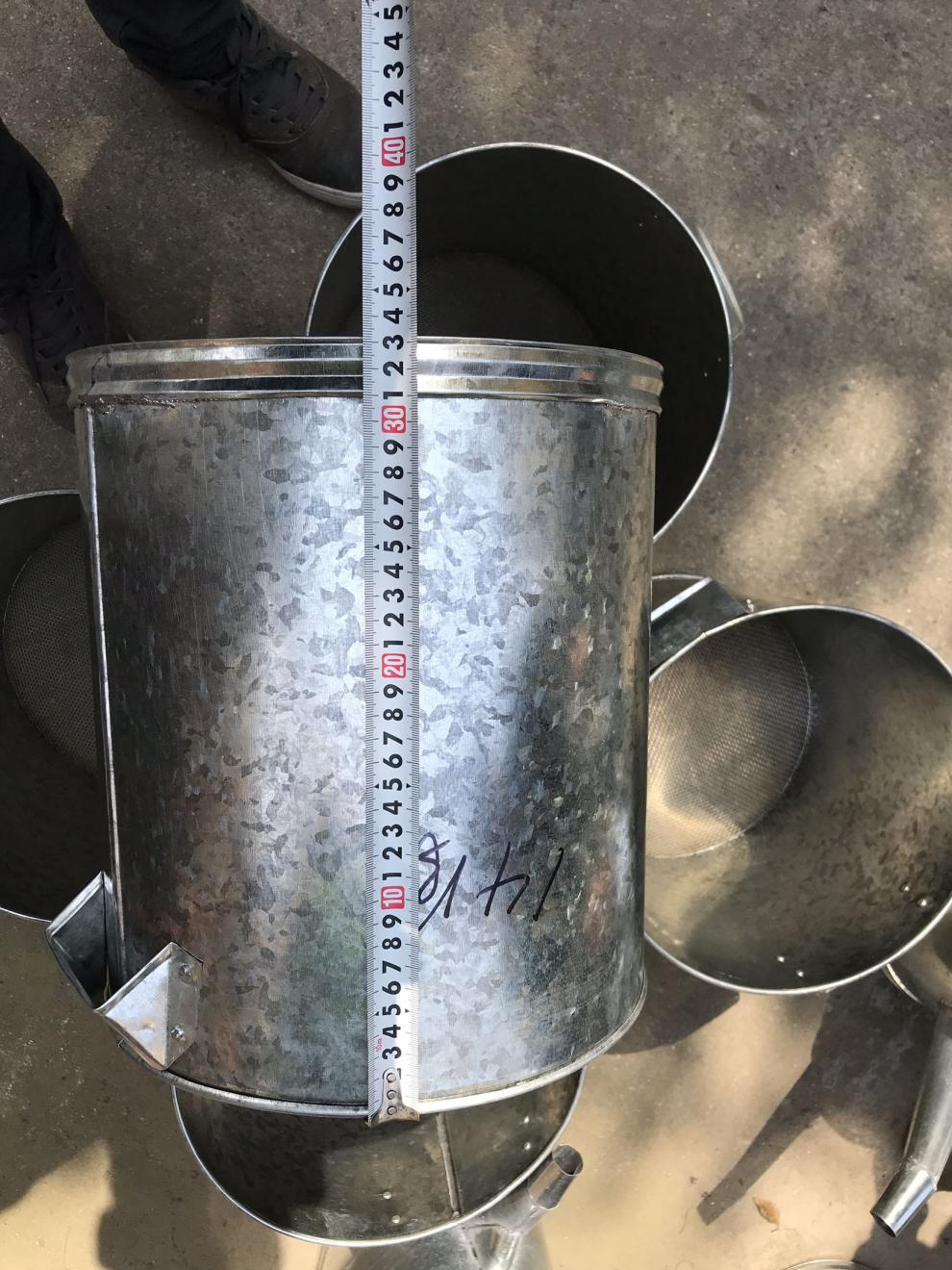 户外手工制作5l12l20l白铁皮加油桶长嘴油壶备用装油桶带盖20l