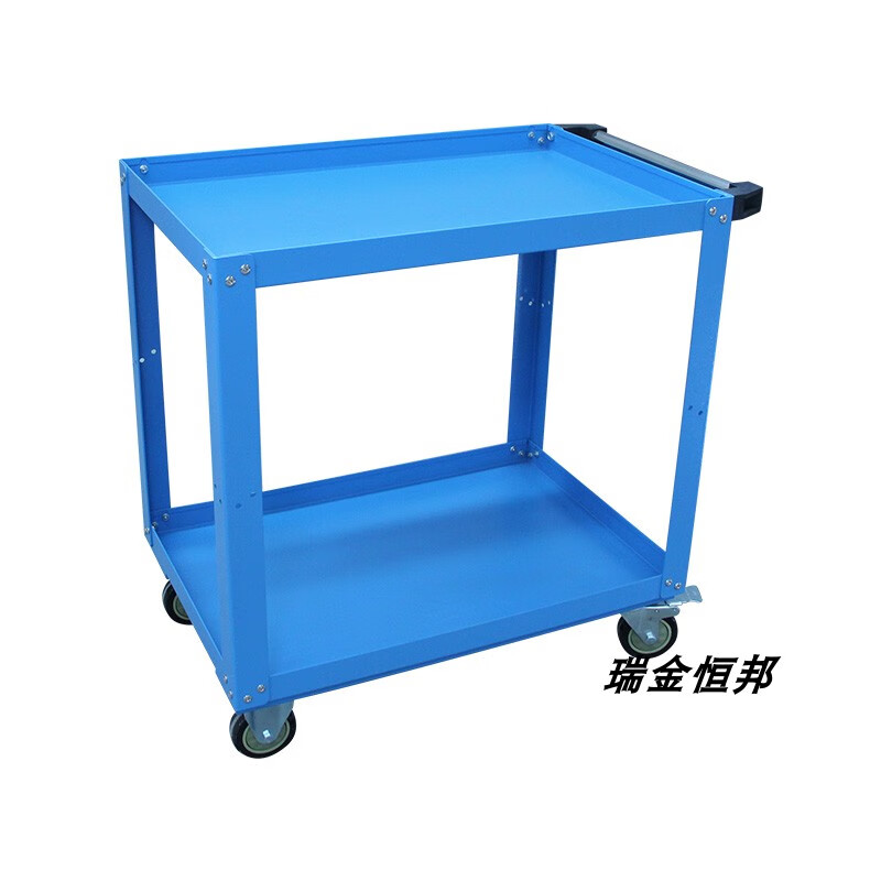 5s加厚汽修重型工具车小推车双层大型钳工维修手推车间物料周转车 750