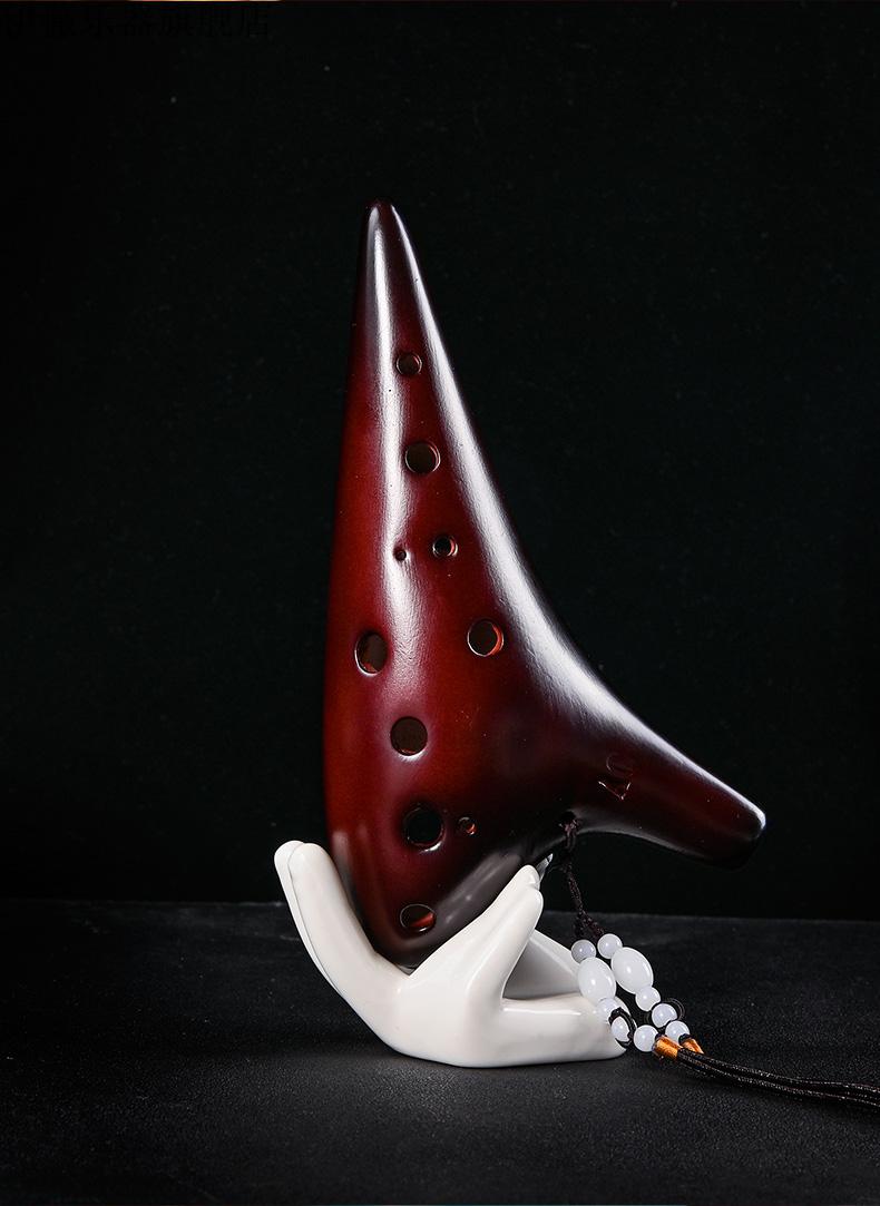 埙埙乐器埙十孔陶埙七星埙陶笛乐器12孔ac演奏儿童学生成人中音c调