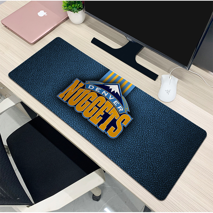 篮球场超大号长款鼠标垫nba篮球场大号长款鼠标垫桌垫锁边游戏电击