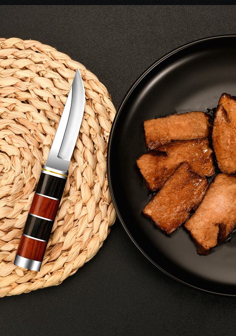 蒙古手把肉小刀藏族内人吃肉加厚屠夫分割刀切肉剥皮超锋利刀具加长