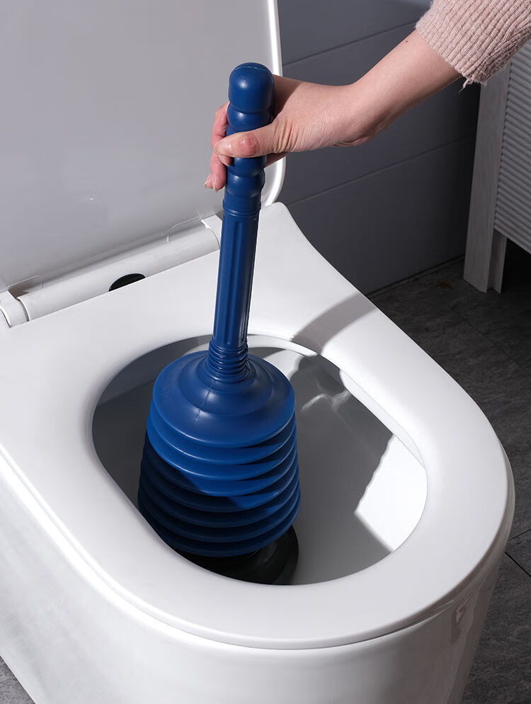 通下水道神器厨房冲厕所吸马桶疏通家用通便器堵塞管道蹲坑皮搋子加厚