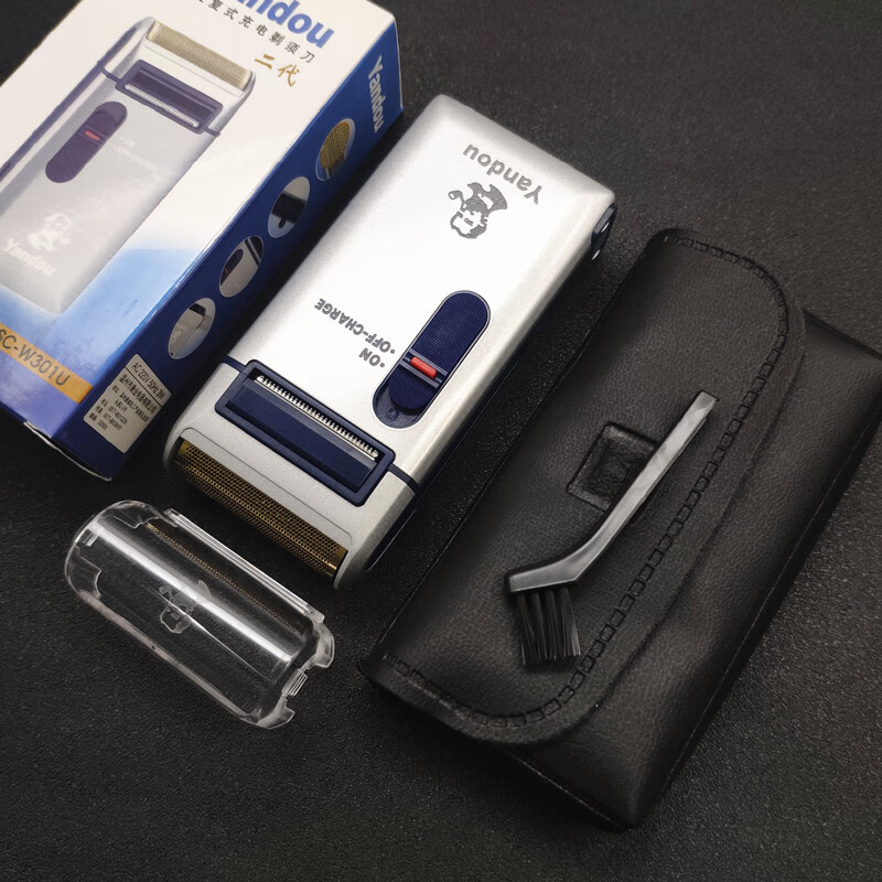 适用适用烟斗牌刮胡刀男士往复式刀剃须刀充电剔须带鬓角修剪器 316