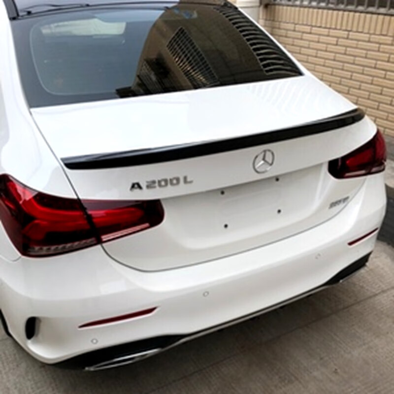 诺纳 适用于专用于奔驰a级尾翼 19款奔驰a200l/a180l改装压尾翼免打孔