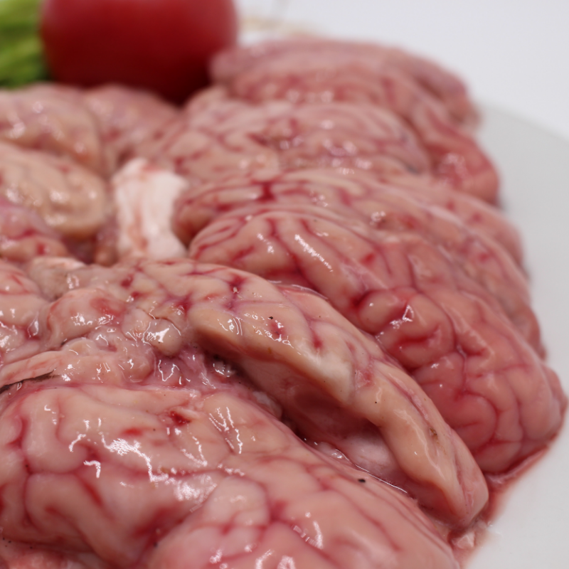 新鲜爬山羊羊脑羊髓脑花补虚羊脑羊脑包肚真空包装生羊脑火锅500g