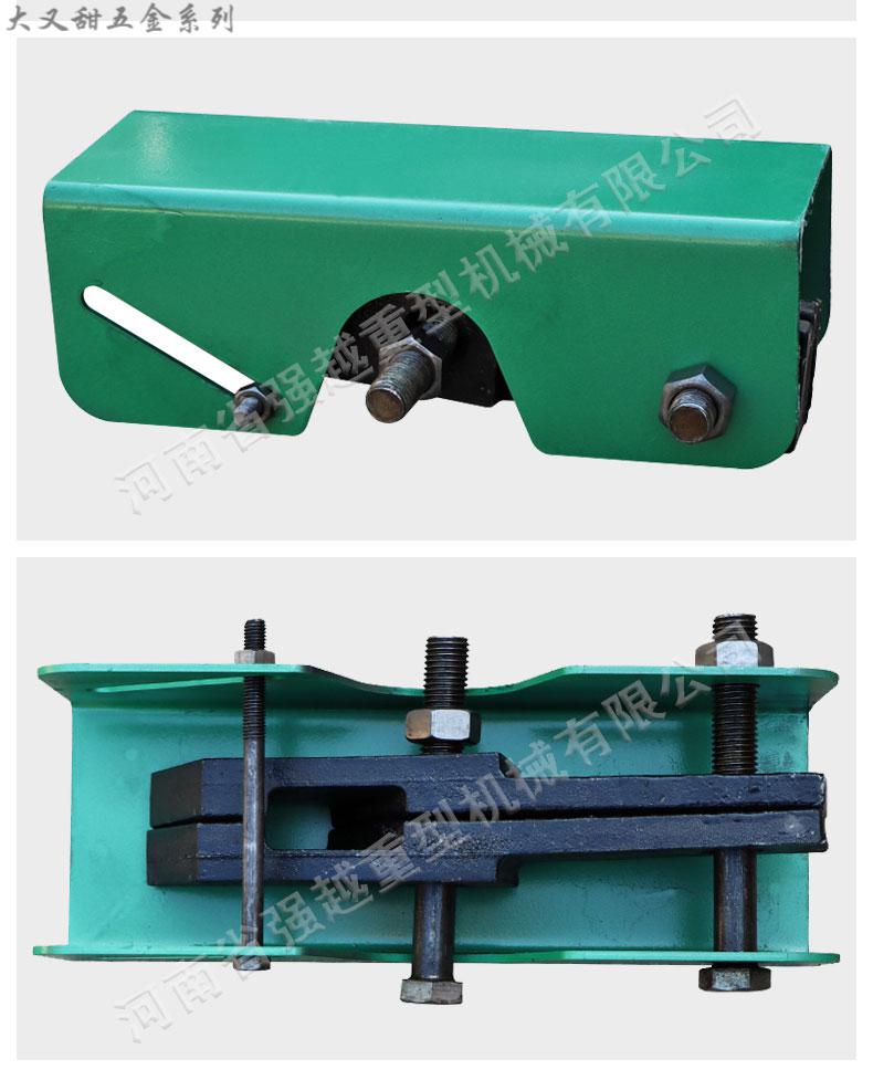 行车龙门吊手动夹轨器方向盘式轨道防风装置500/600/700/简易款 小