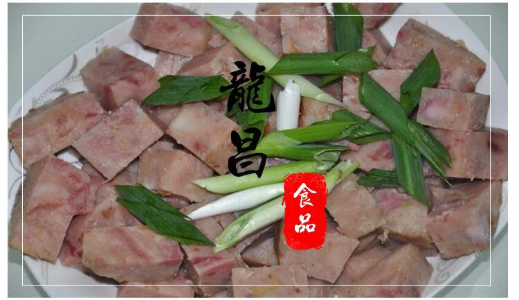 定州燜子河北特產500豬肉灌腸肉糕手掰特色小吃新鮮發貨