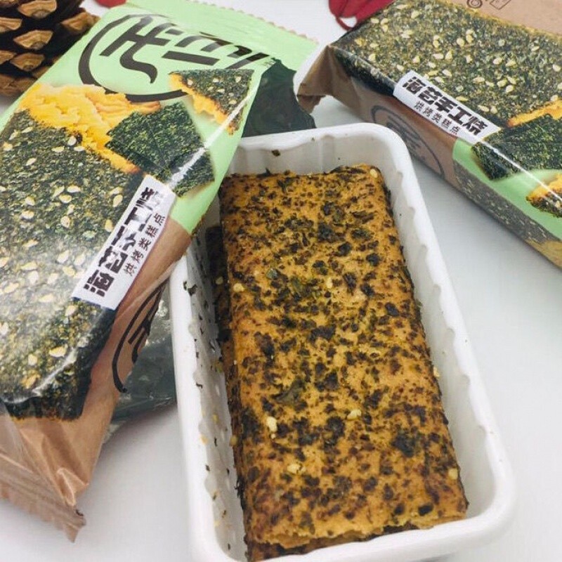 纤与仟层苏琪脆饼纤与仟层酥脆饼干早餐下午茶休闲食小包装南通特产