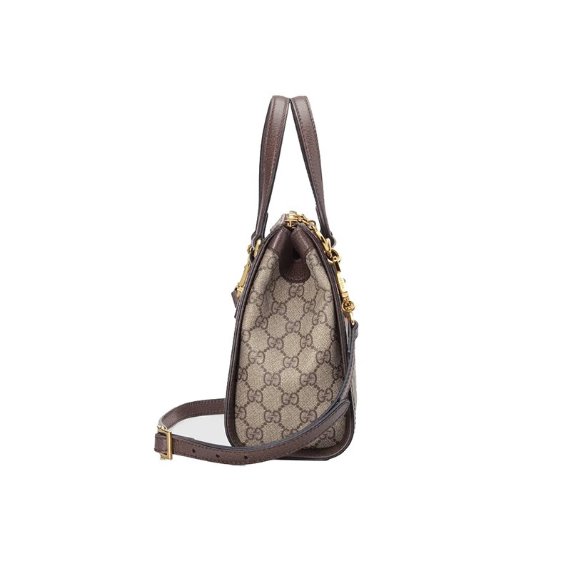 gucci古驰 女包 ophidia系列小号托特包手提包斜挎包 单肩包 礼物