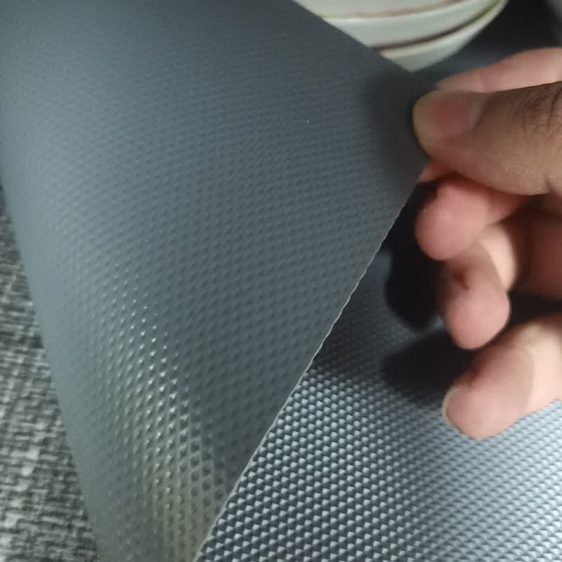 Cabinet pad paper, waterproof, oil-proof, moisture-proof, protecting cabinet countertops, wardrobes, shoe cabinets, kitchen drawers, anti-dirt pad, anti-slip pad, extra thick diamond texture/gray - glue-free anti-slip process, 30X100 cm thumbnail 6