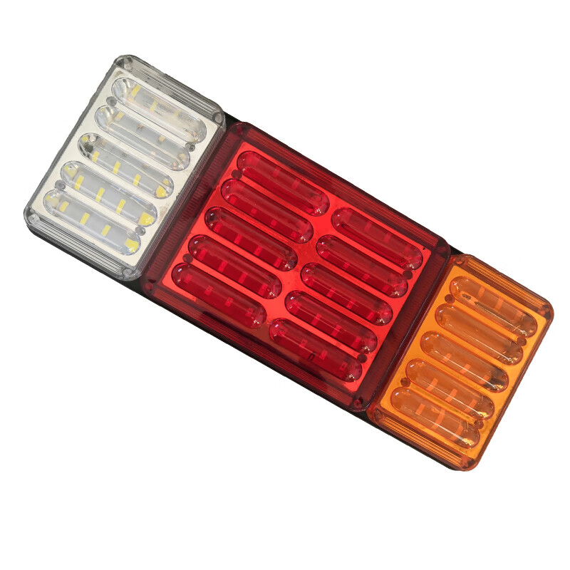 大货车led后尾灯总成12v24v农用车卡车半挂车通用防水电子刹车灯升级