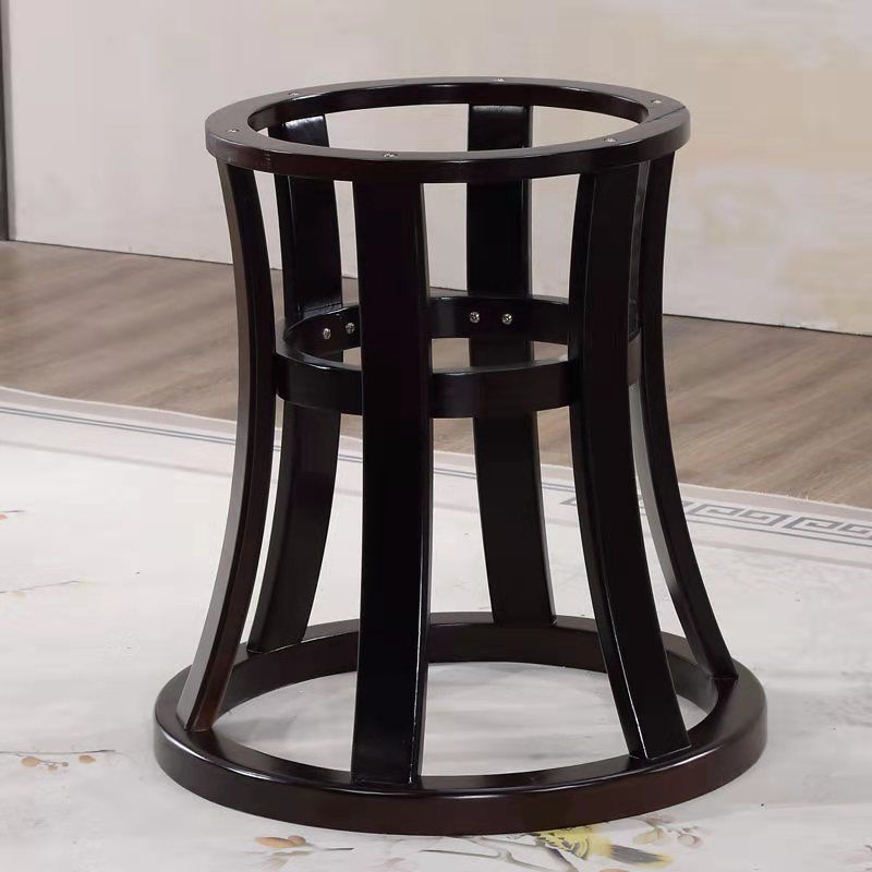 圆桌子桌脚桌腿台脚实木支架加厚家用酒店圆桌餐桌支架脚架 圆桌b脚