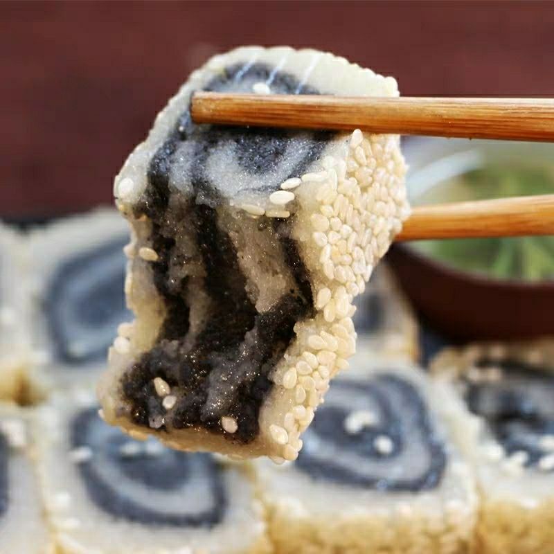 安徽泾县土产糕点糯米点心蜜仁糕驴打滚零食小吃价2盒默认