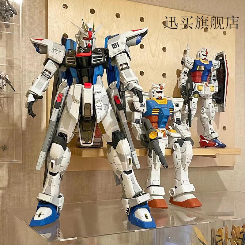 萬代mg高達大班巴巴託斯模型拼裝1/100pg獨角獸強襲自由男機器人 mg