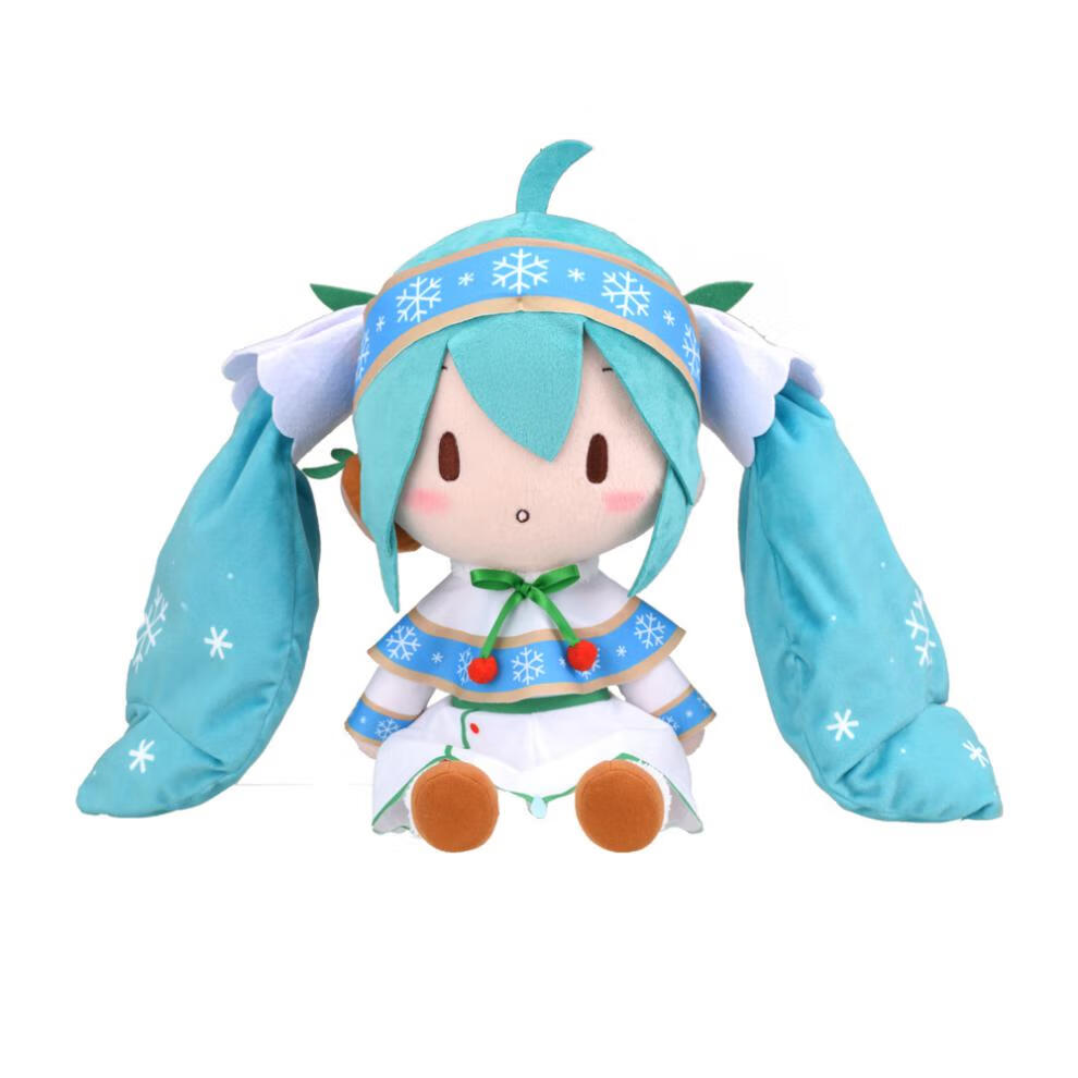 2022新款bilibili哔哩哔哩初音未来抱枕粉色毛绒玩具fufu玩偶公仔礼物