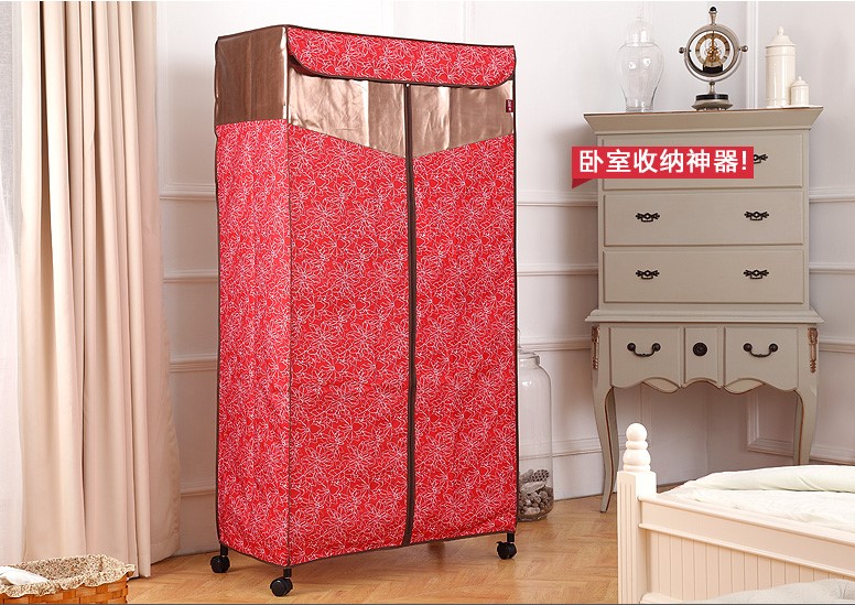空间大师美之高加厚现代收纳布套简易衣柜套衣橱罩外罩防尘无纺布