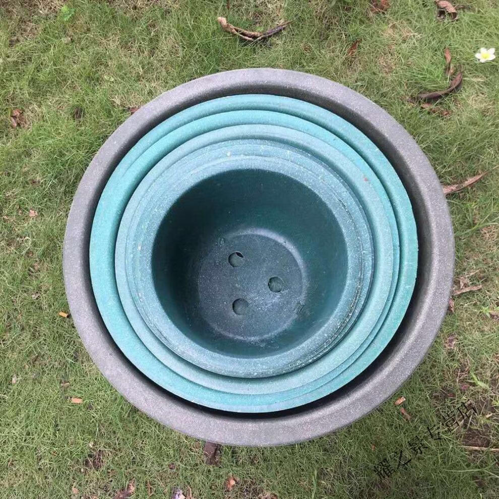 加厚超特大龙缸盆莲花盆水培种果树盆种铁树圆形碗莲盆塑料大花盆 800