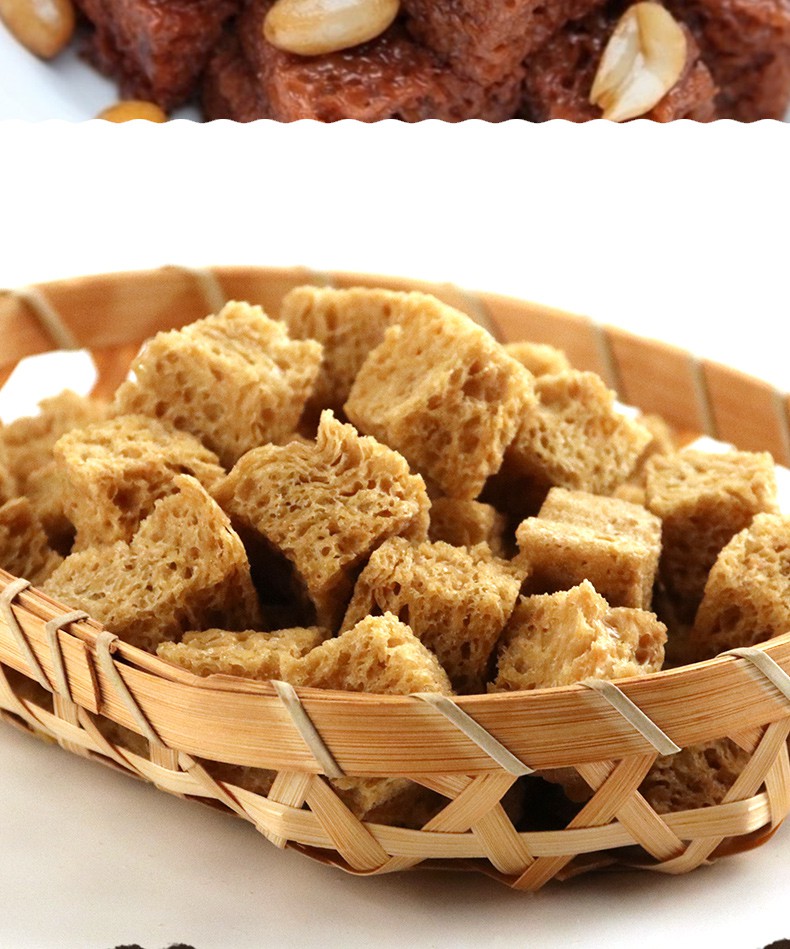 烤麸干凉皮专用面筋块凉拌菜干货脱水面筋干500克【图片 价格 品牌