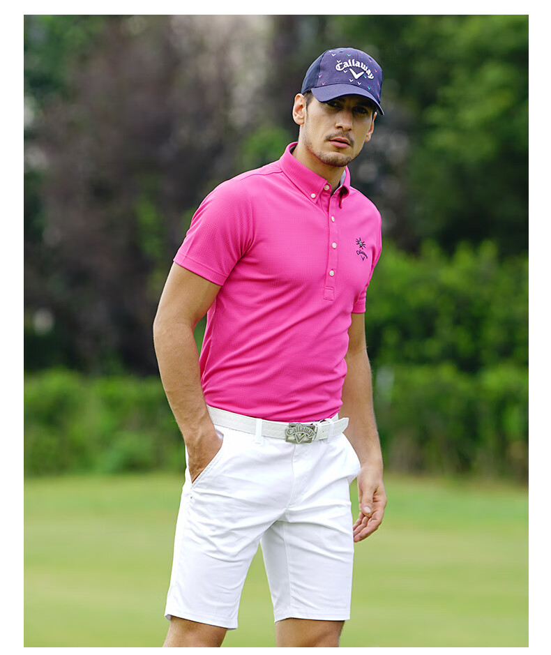 callaway卡拉威高尔夫服装男士夏短袖t恤polo衫休闲户外运动golf