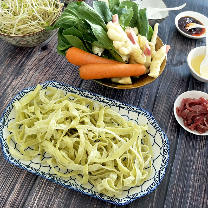 恩施豆皮3斤綠豆皮米粉來鳳手工豆皮溼綠豆粉豆絲