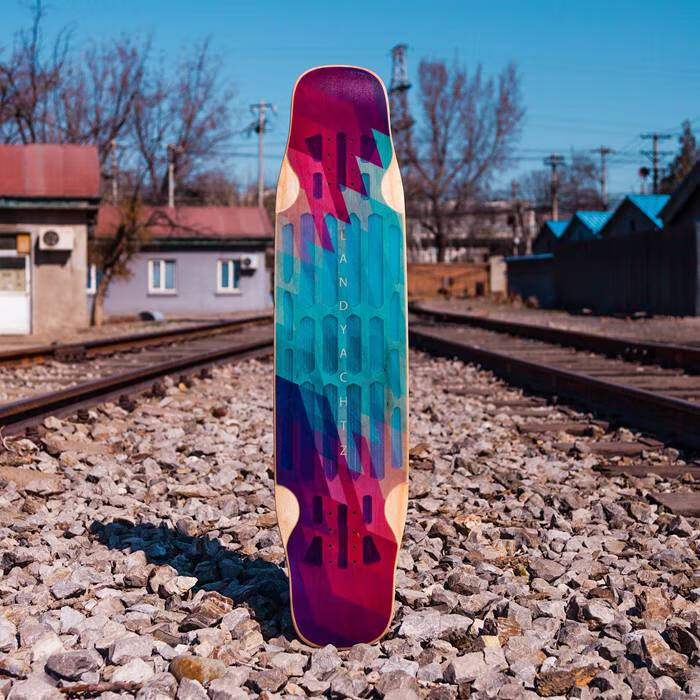 专业滑板长板带护具 长板单板面女生专业入门镂空轻量舞板滑板 整板