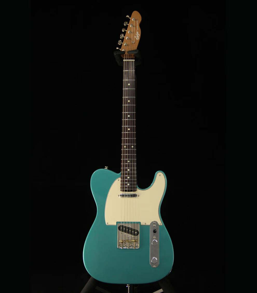 世杰电吉他shijie 2022款tlv-classic 经典款电吉他 达芙妮蓝枫木指板