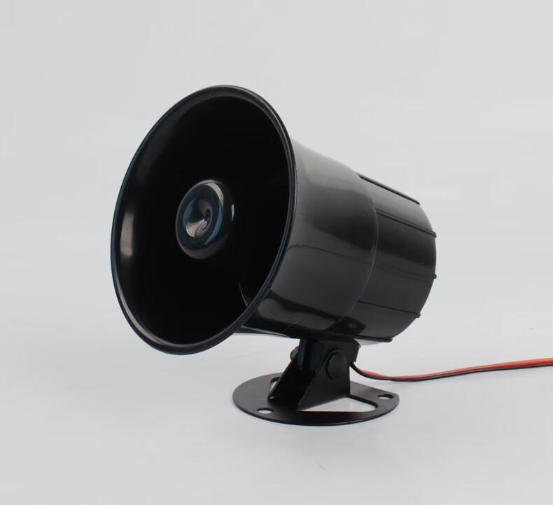 报警器喇叭220v防盗报警高音喇叭24v12v扩音喇叭120分贝定制电压