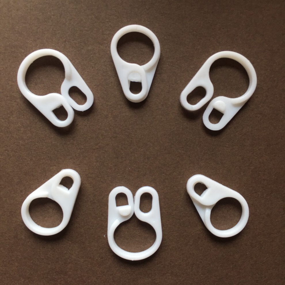 窗帘环8字环8字扣八字环扣老式粗木杆木环配件小套环多色可选牙白色50