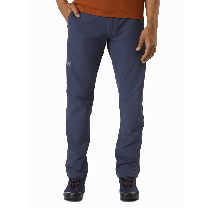 arcteryx 始祖鸟休闲裤 男子 gamma lt系列弹力软壳运动户外长裤 黄