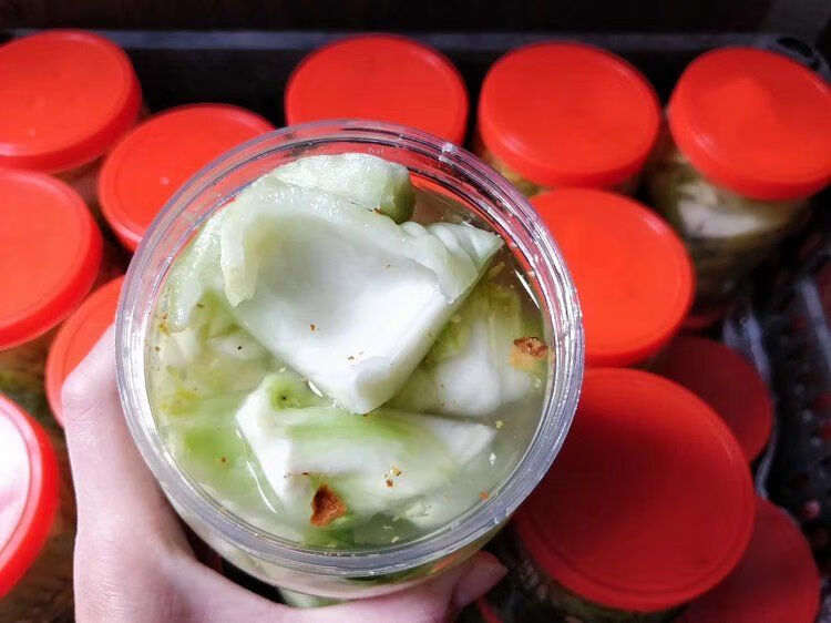 潮汕咸菜揭阳地都青咸菜正宗新鲜咸菜脆爽腌制南姜杂咸下饭菜 900克