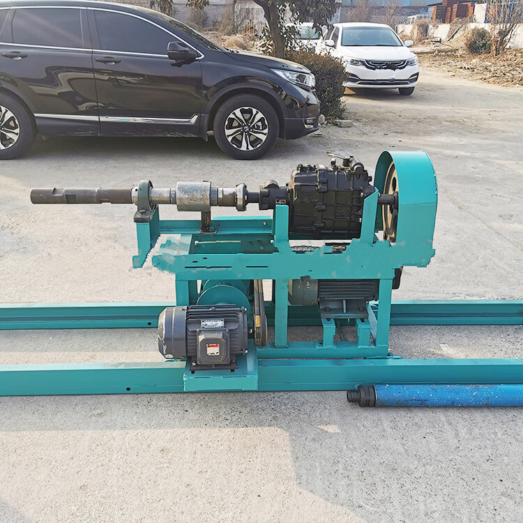 定制山泉水横向打井机钻井机山体岩层300米打横井设备可定制液压动力