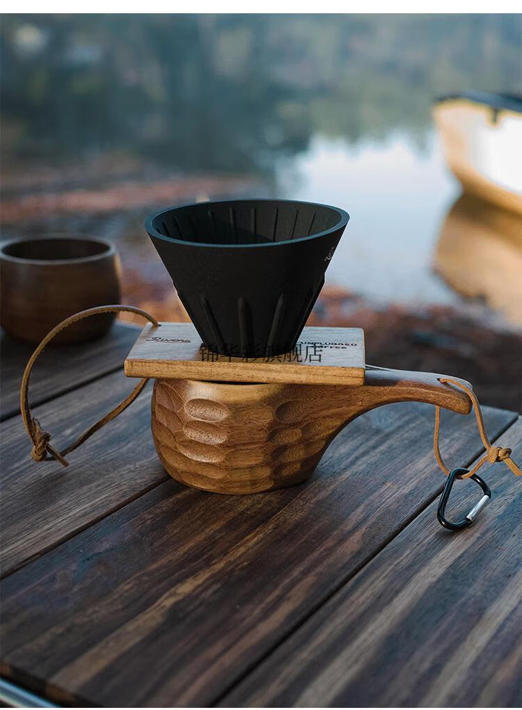 户外露营咖啡杯wookoo户外露营木杯bushcraft杯子kupilka风格芬兰杯
