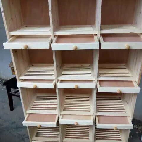 赛鸽种鸽巢箱 配对笼 阳台鸽舍 实木鸽笼 组合巢箱 多层 调节巢箱 带