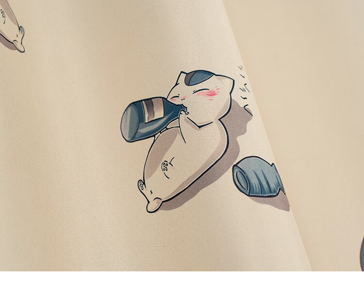 男上下铺床幔卡通动漫下桌帘线条熊蓝三层加厚12m高2片顶围三面顶部