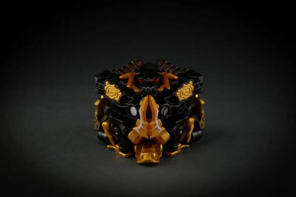 52toys猛兽匣限定52toys猛兽匣匣中华龙玄龙黑龙限定动物机甲潮玩模型