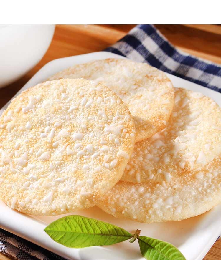 旺旺开心雪饼大雪饼原味散装米饼雪饼儿童休闲零食香酥脆 【大雪饼250