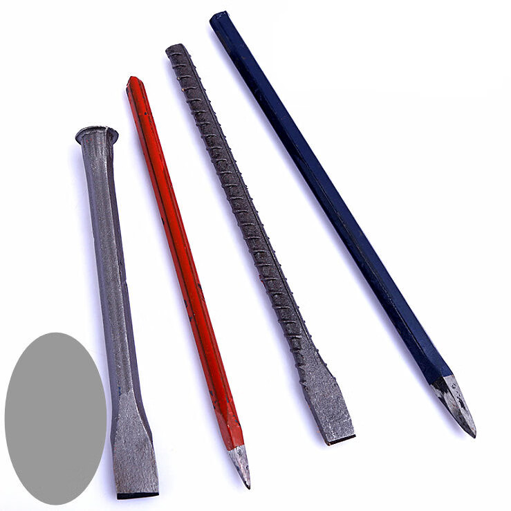 凿子石工破石头工具扁头錾子手工水泥尖凿平头石匠钢凿特钢劈石器平凿