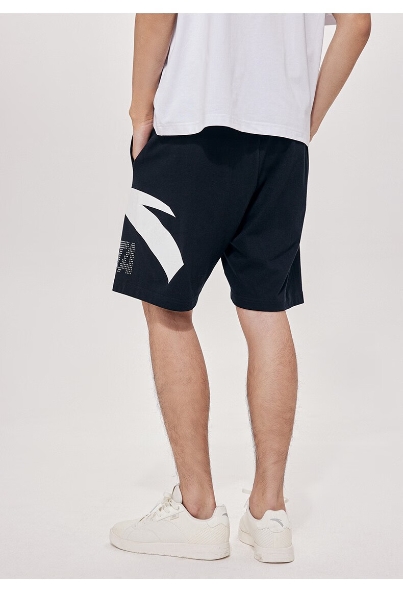 安踏短裤男女2022夏季新款官方针织五分裤子休闲运动裤宽松百搭中性风