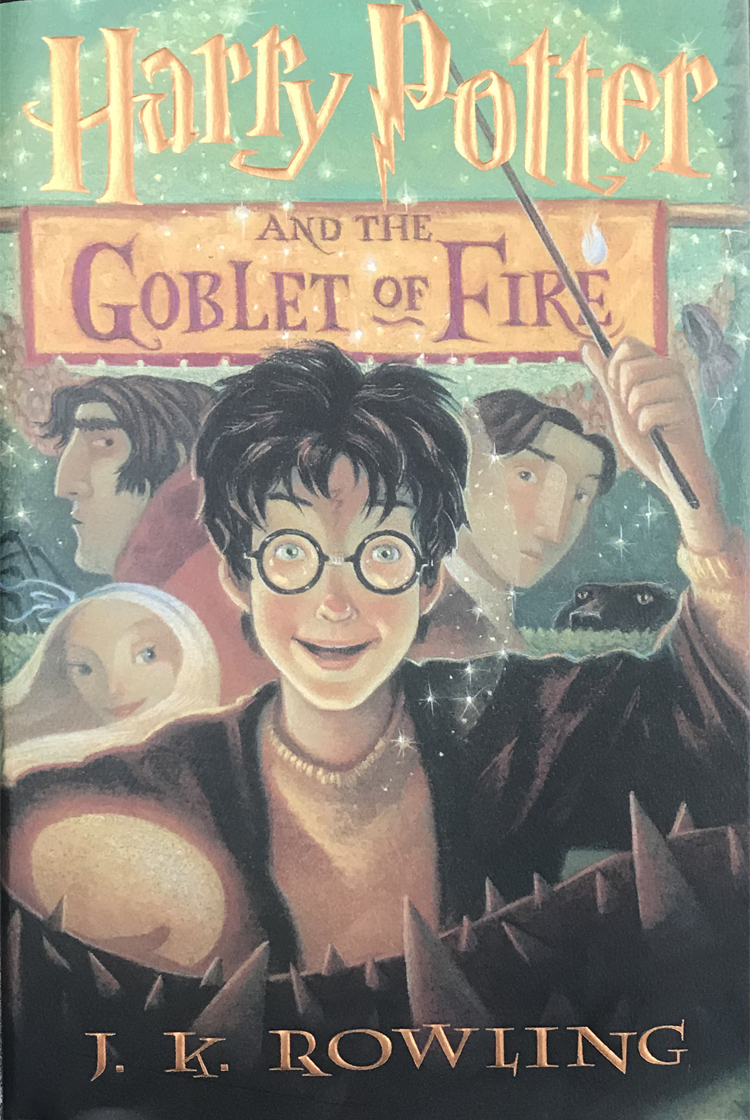 收藏 哈利波特与火焰杯 jk罗琳 亲笔签名 含sa证书 珍贵 周边【图片