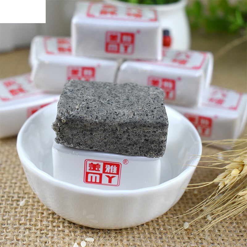 湖北特产广济400g盒过盒装糕点黑芝麻酥糖美雅食品 武穴美雅酥糖400g*