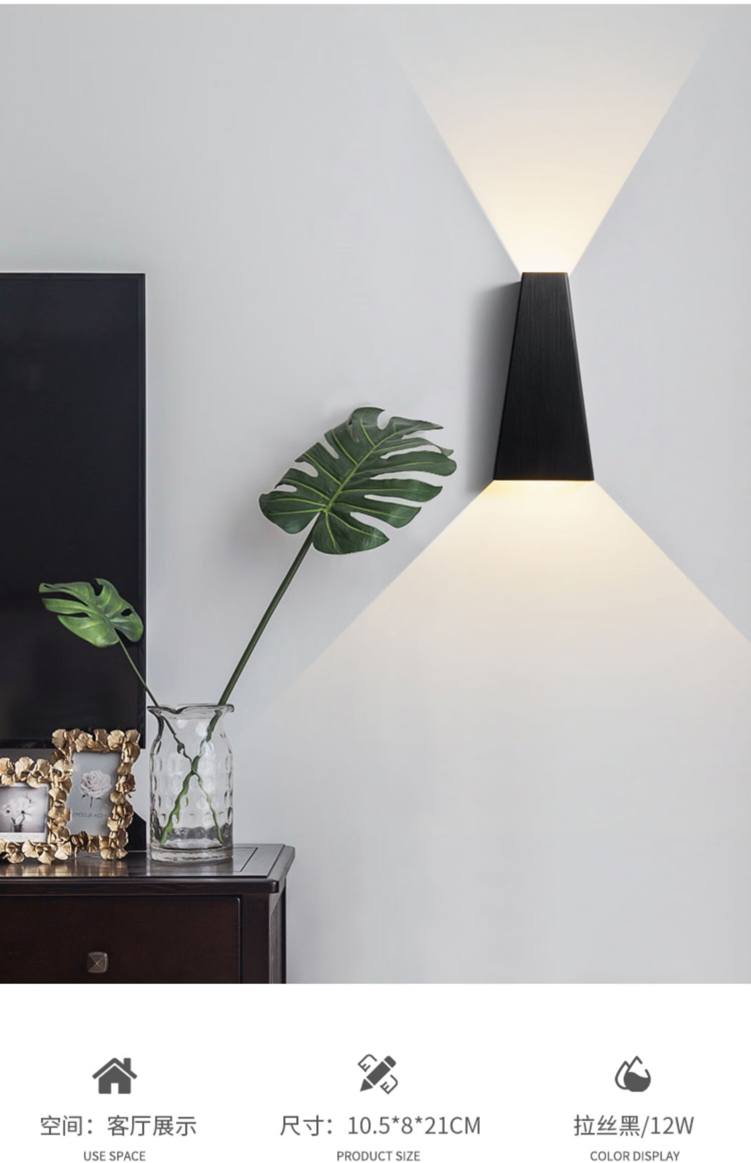 定做床头壁挂灯壁灯现代客厅卧室壁灯书房卫生间过道楼梯间壁灯创意