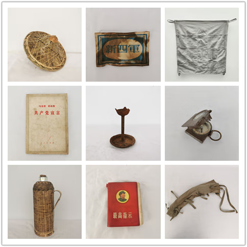 红色文化老物件怀旧 红色文化抗战老物件桌面博物馆装饰纪念品复古
