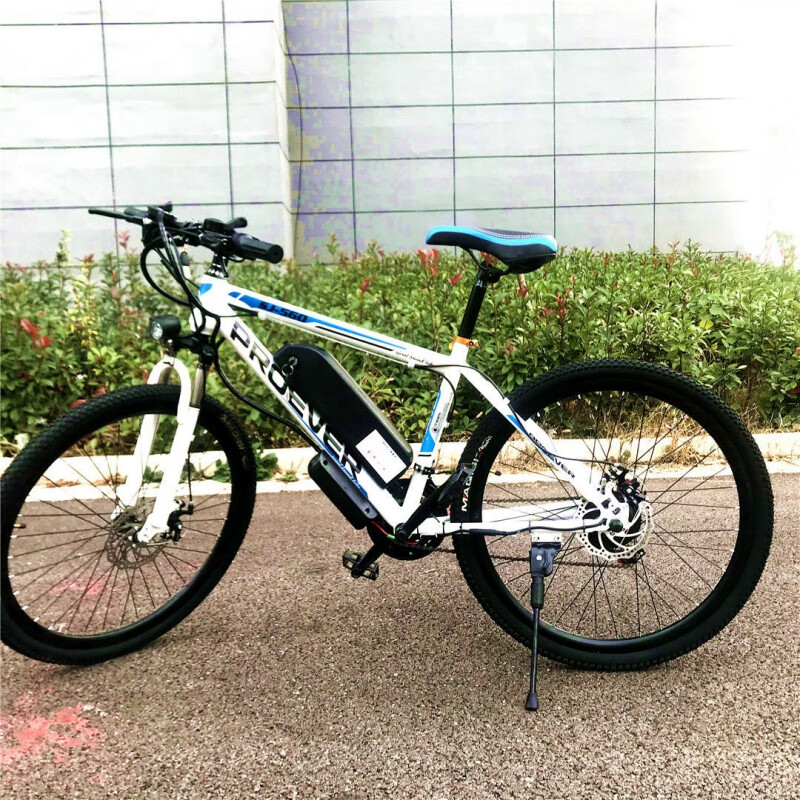 凤凰26寸山地自行车铝合金 高碳钢车架 时速25码同款送打气筒城市女