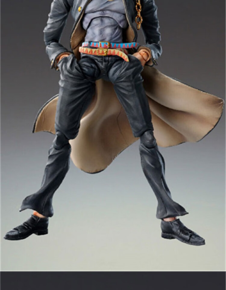 jojo的奇妙冒险手办空条承太郎超像可动人偶模型盒装 空条承太郎 祖国