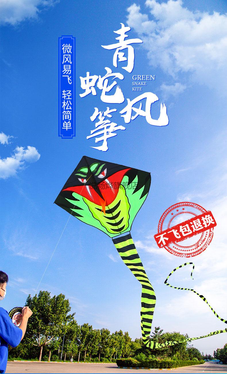 2022新款风筝长串式 风筝大人可用网红微风易飞立体新式超大成人2022