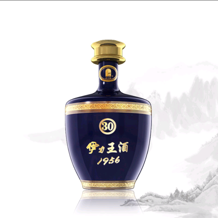 伊力王1956新疆白酒伊犁伊力王酒195630年窖藏52度500ml浓香型500ml1
