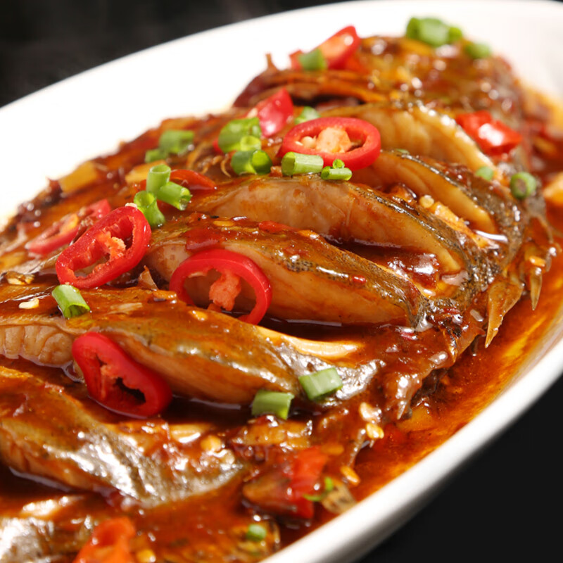 创特臭鳜鱼300g净膛腌制酒店饭店特色半成品臭桂鱼真空包装商用500g2