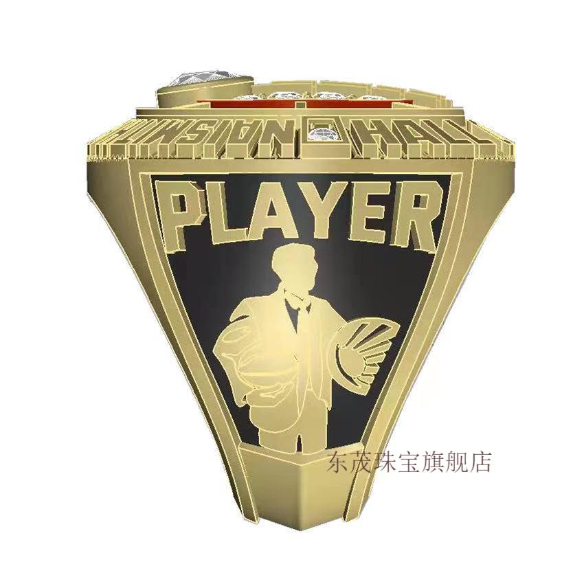 篮球戒指nba总nba2021年科比名人堂纪念公牛6冠礼盒