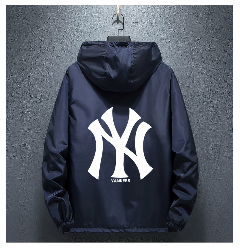 男士大码运动外套ins潮牌休闲夹克棒球衣服男生的夏潮男装 黑色(金yn)