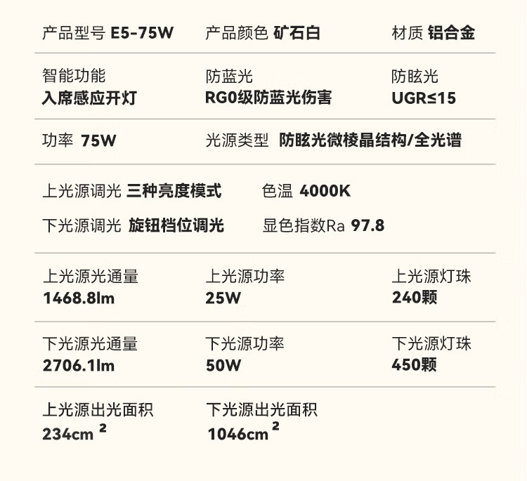 31，孩眡寶落地護眼燈兒童學習專用臥室牀頭書桌閲讀全光譜台燈大路燈超輕兒 75W立式陽光護眼燈